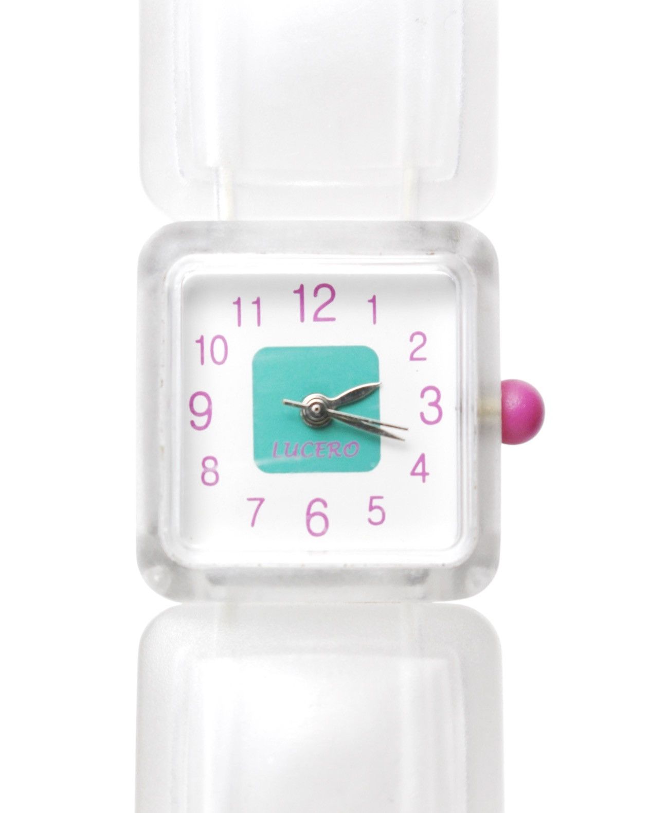 Hysteric Glamour 2000s Lucero Japan Clear Cube Pop Watch