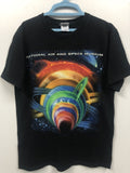Vintage Rainbow Solar System Rare Nice Print T Shirt