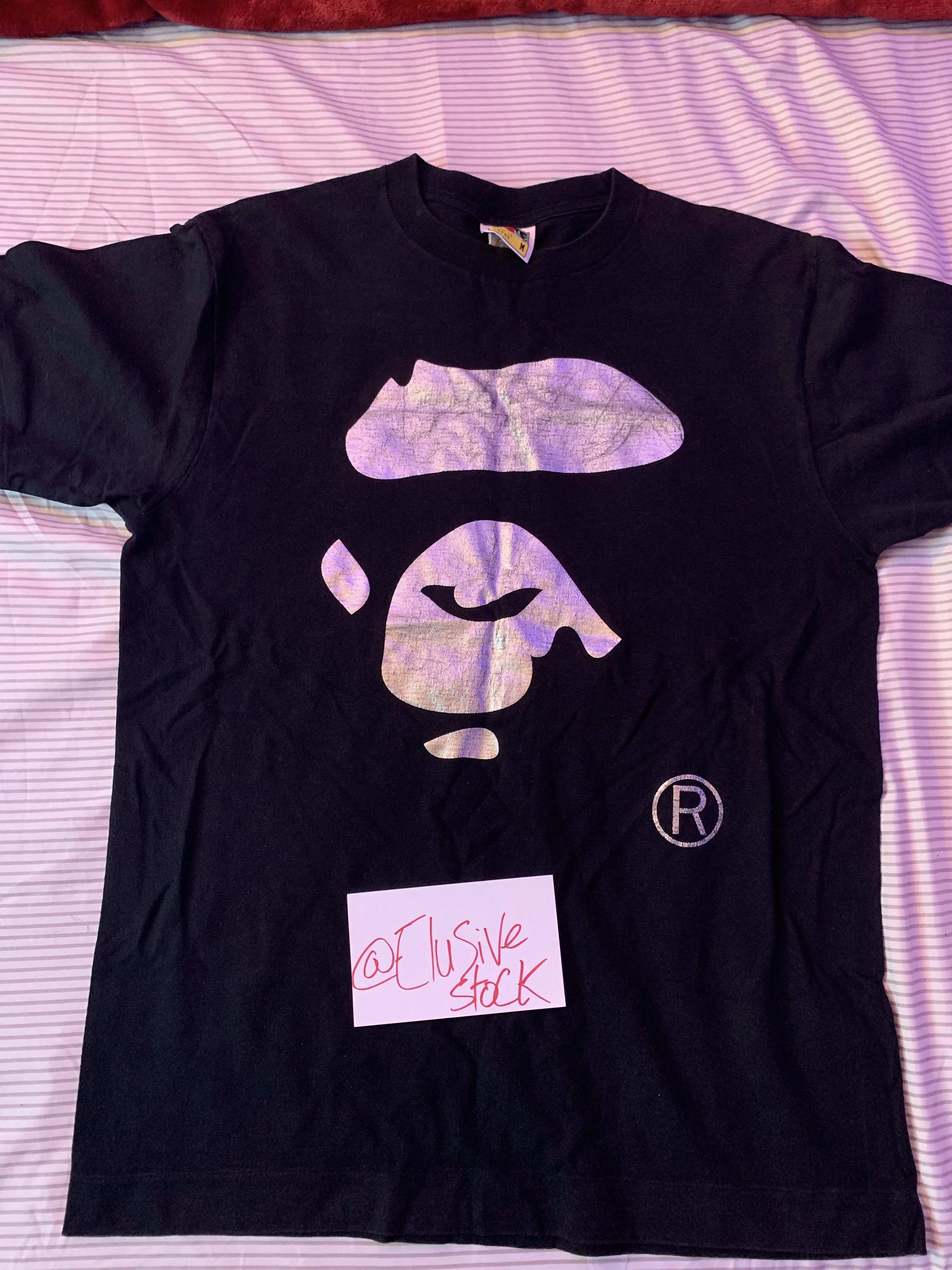 Silver Bape Tee Hoodie, Sweatshirt | FlexRushtees.com