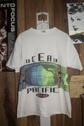 Vintage Ocean Pacific Pacific Ocean Globe T Shirt