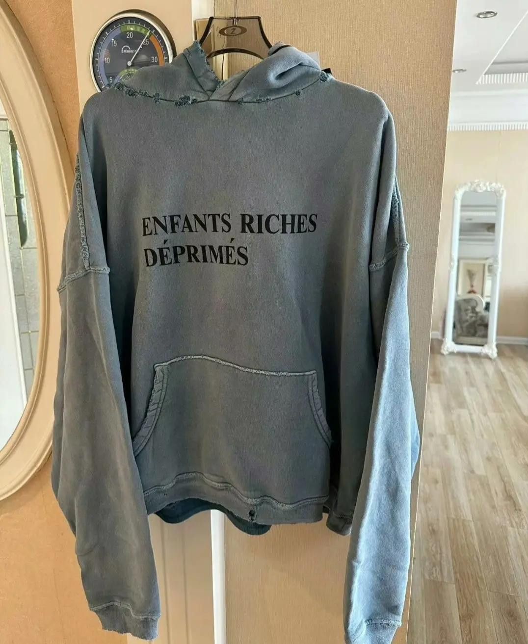 Riches Deprimes Enfants Riches Deprimes Sun Faded Aqua Classic Logo Hoodie T-Shirts, Sweatshirt | FlexRushtees.com