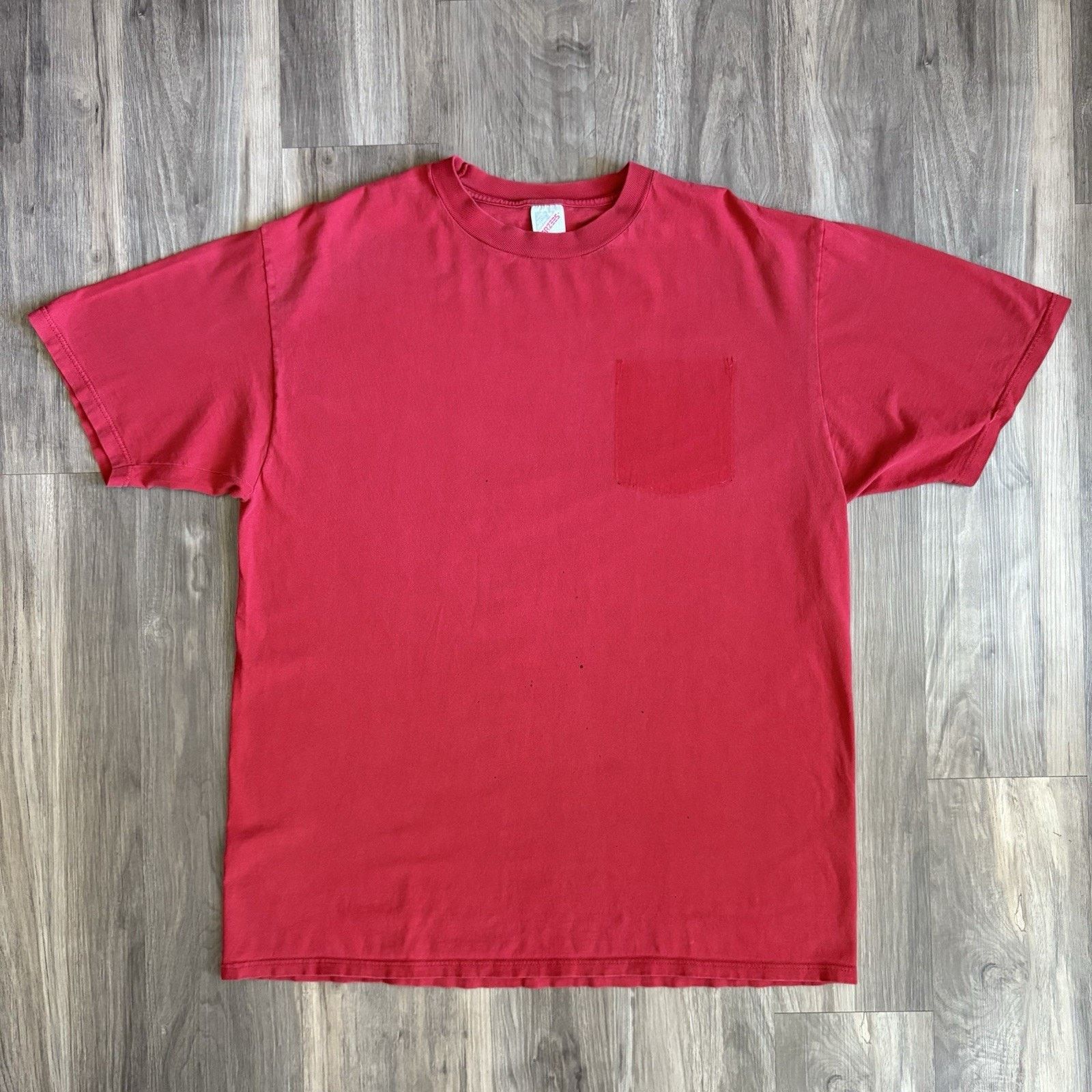 Vintage Faded Ghost Pocket Distressed T Shirt Men S Size Xl Hoodie, Sweatshirt | FlexRushtees.com