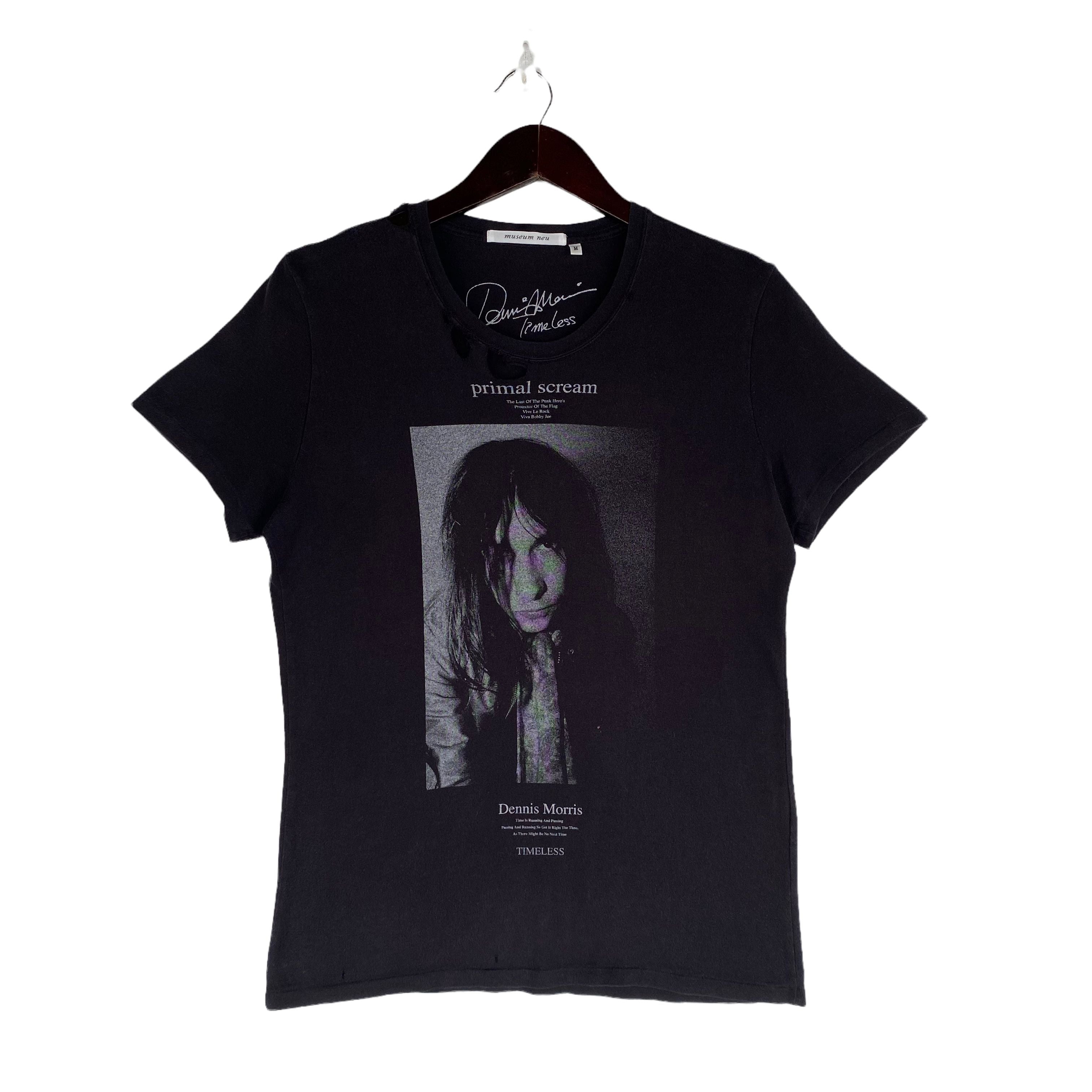 Band Tees Vtg Primal Scream Band Dennis Morris Timesless Bobby Shirt