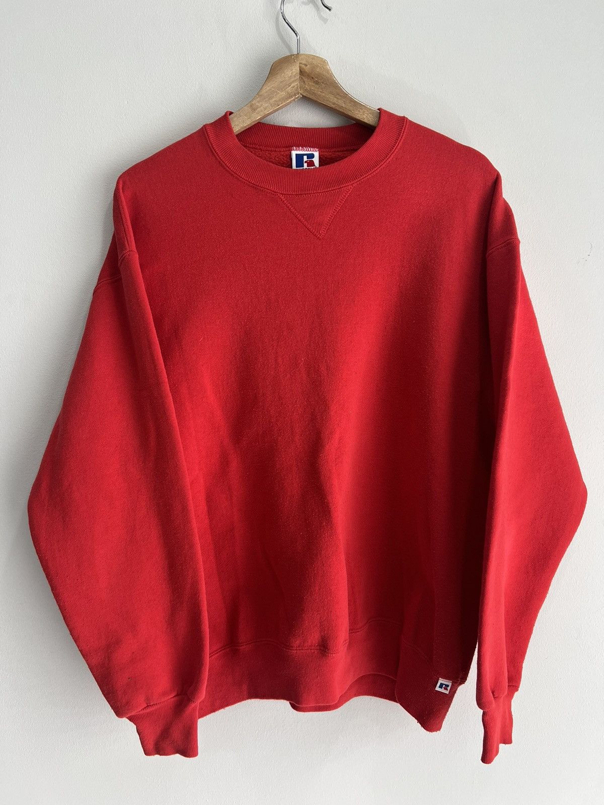 Athletic Vintage Russell Athletic Blank Sweater Sweatshirt Usa