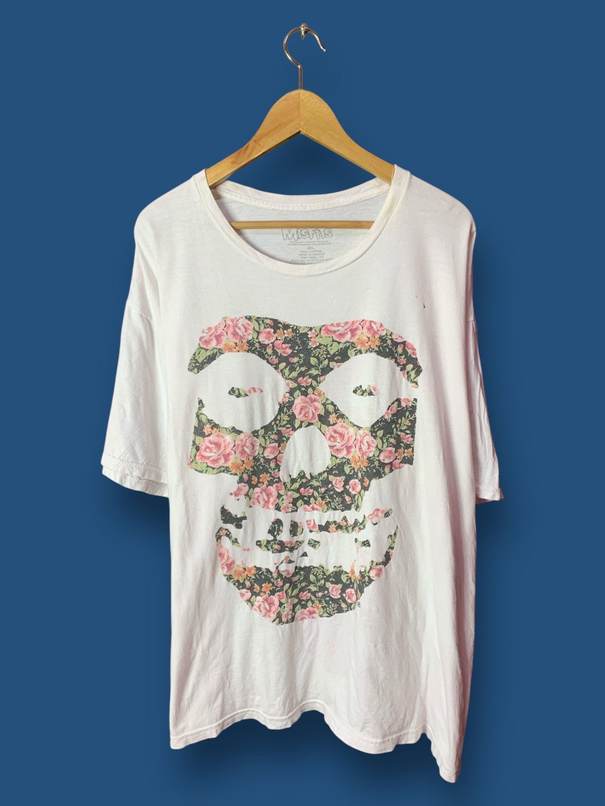 Rare Misfits Floral Logo Punk Rock Band Tees Hoodie, Sweatshirt | FlexRushtees.com