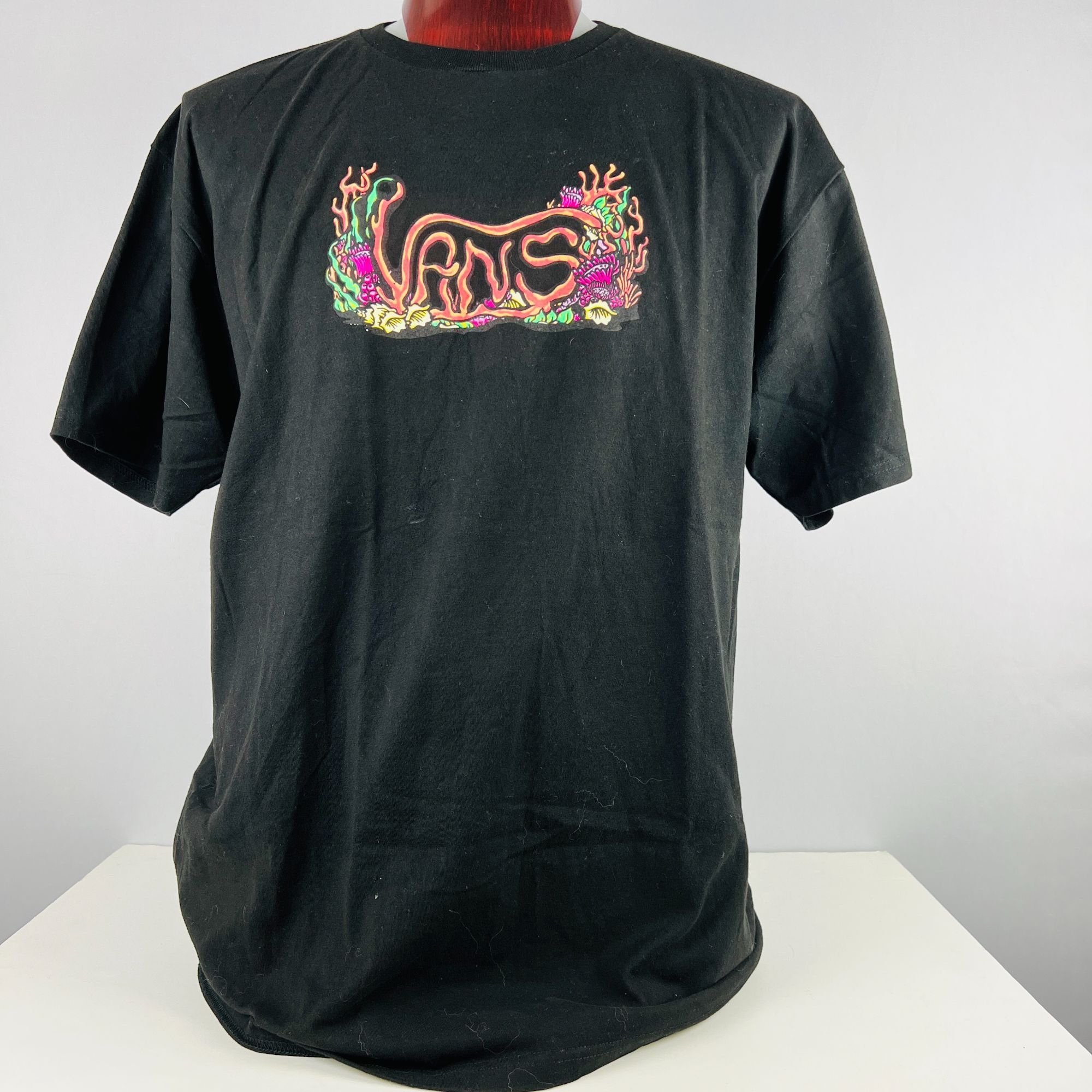 Vans Psychedelic Logo Xl T Shirt Shirt