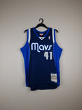 Nba Nowitzki 41 Dallas Mavericks 2011 12 Swingman Jersey Navy