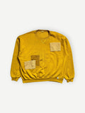 Russell Athletic Vintage 90s Russell Patchwork Sweatshirt Crewneck 1990s