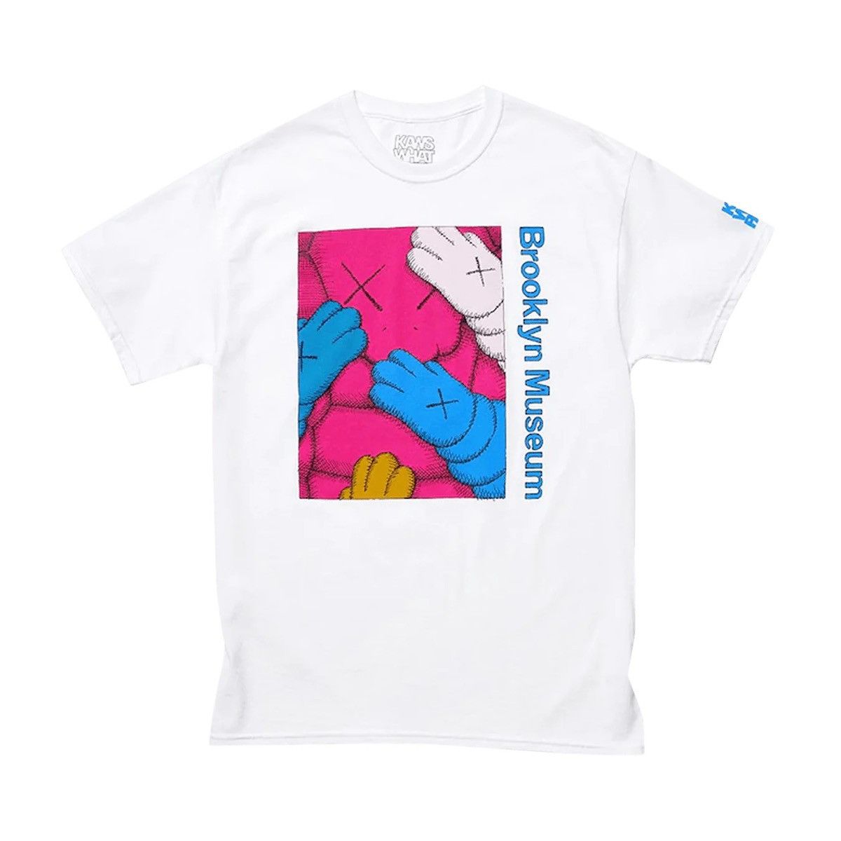 Kaws Brooklyn Museum Urge T Shirt White Magenta Hoodie, Sweatshirt | FlexRushtees.com