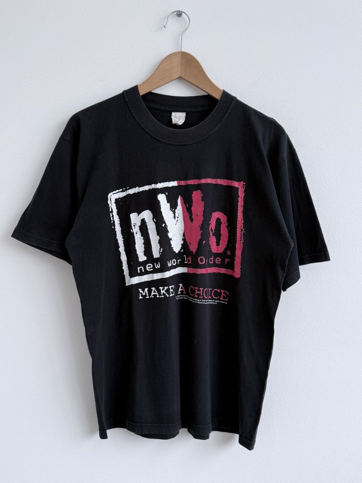 Wcw Nwo Vintage 1999 Nwo Wcw New World Order Wrestling T Shirt Hoodie, Sweatshirt | FlexRushtees.com