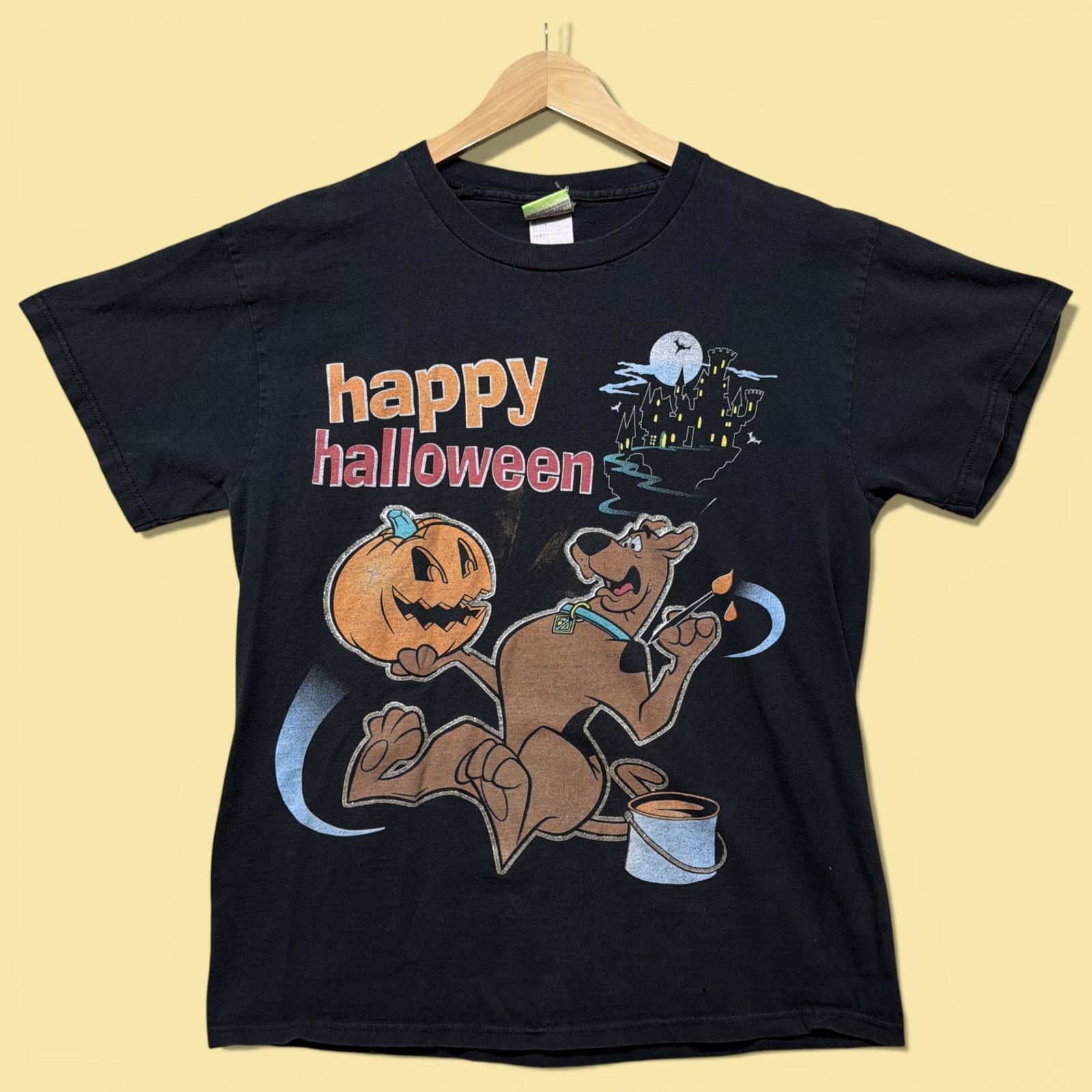 Vintage Scooby Doo Halloween 2000s T Shirt Size Large