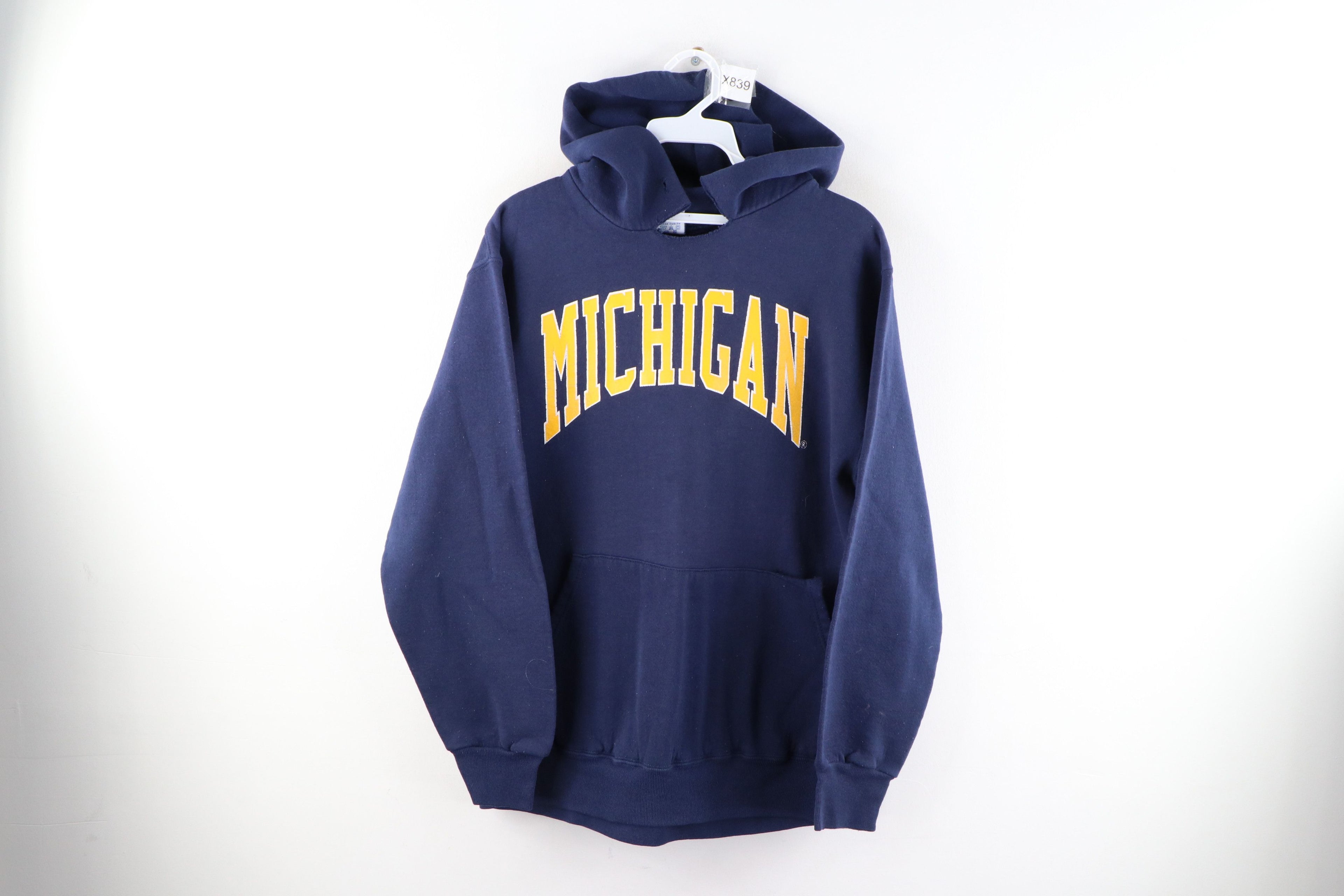 Vintage 90s Russell Athletic University Of Michigan Hoodie