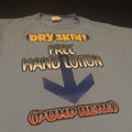 Other Vintage 2000s Dry Skin Free Hand Lotion Pump Here Parody Tee
