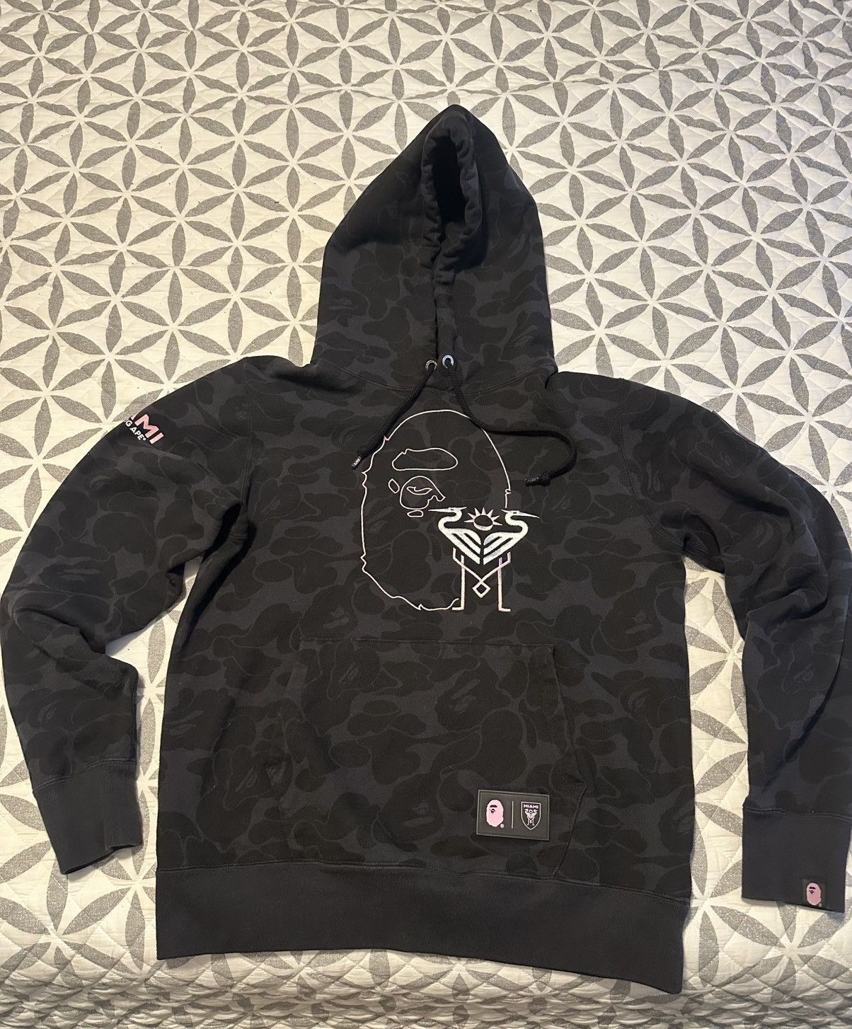 Bape Camo Hoodie Sz M T-Shirts, Sweatshirt | FlexRushtees.com