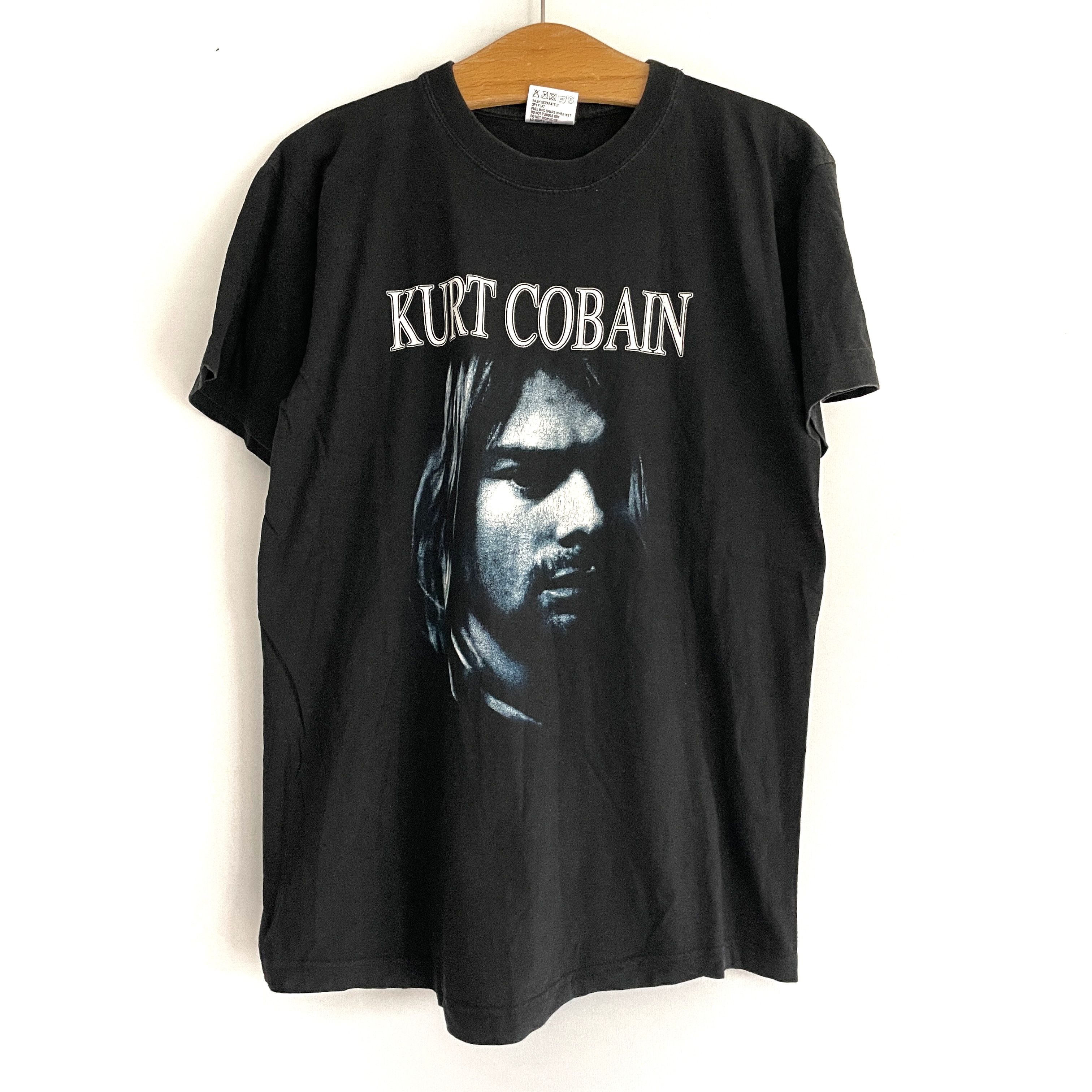 Vintage Kurt Cobain Bootleg T Shirt Hoodie, Sweatshirt | FlexRushtees.com