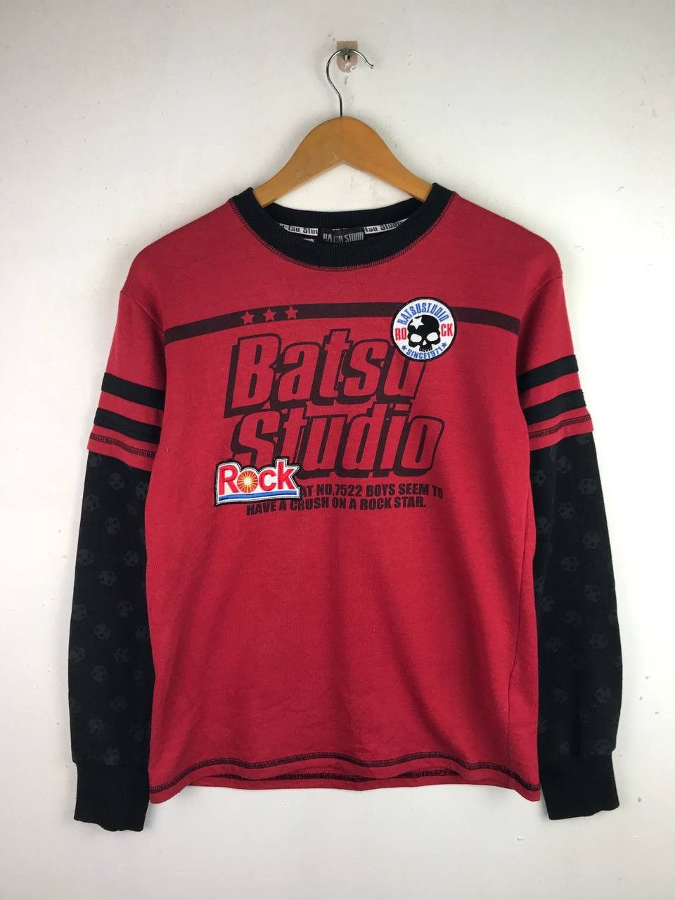 Japanese Brand X Vintage Vintage Batsu Studio Punk Not Death Design