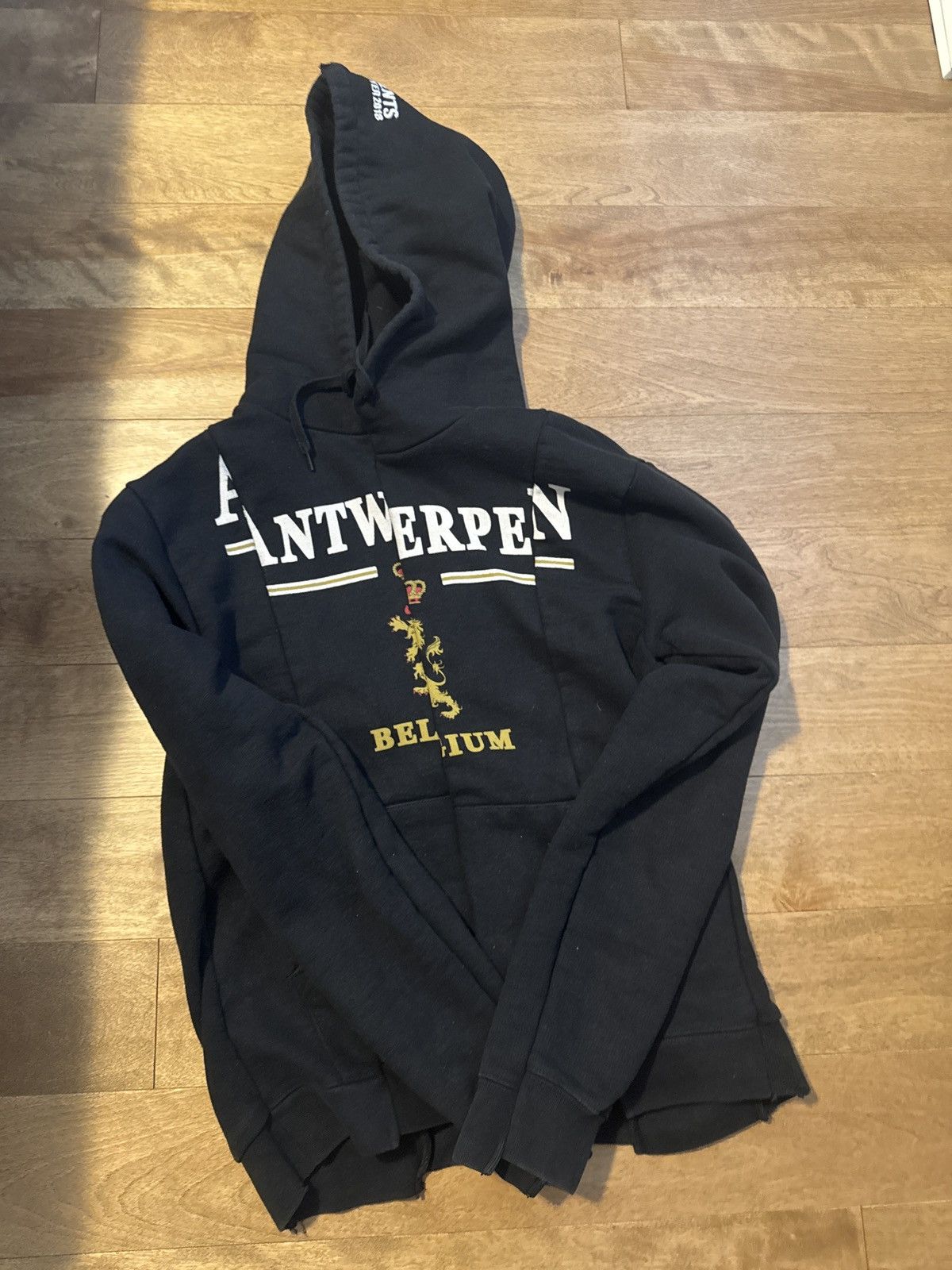 Vetements Antwerpen Deconstructed Hoodie T-Shirts, Sweatshirt | FlexRushtees.com