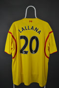Liverpool Fc Warrior 2014 2015 Shirt Jersey Lallana Soccer