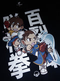 Teefury Street Fighter Chun Li Sakura Women Tshirt