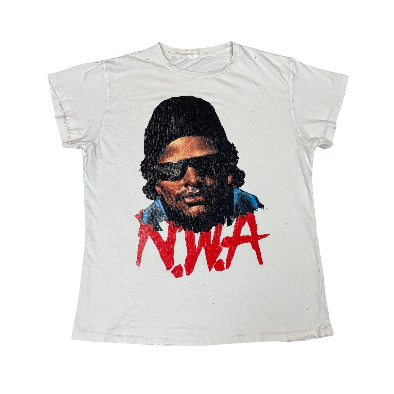 Rare Madeworn N W A Eazy E Distressed Shirt Men S Medium Hoodie, Sweatshirt | FlexRushtees.com