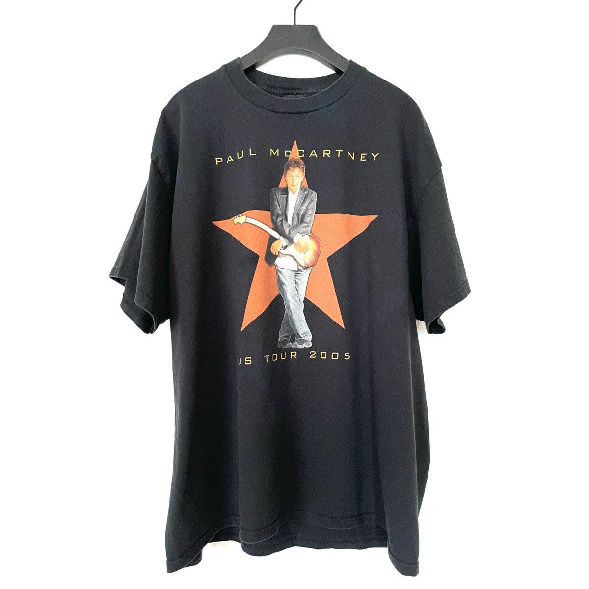 Vintage 2005 Paul Mccartney Us Tour Graphic Band Tee Hoodie, Sweatshirt | FlexRushtees.com