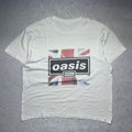 Band Tees Vintage 00s Oasis Usa Flag Band T Shirt Tee Hoodie, Sweatshirt | FlexRushtees.com