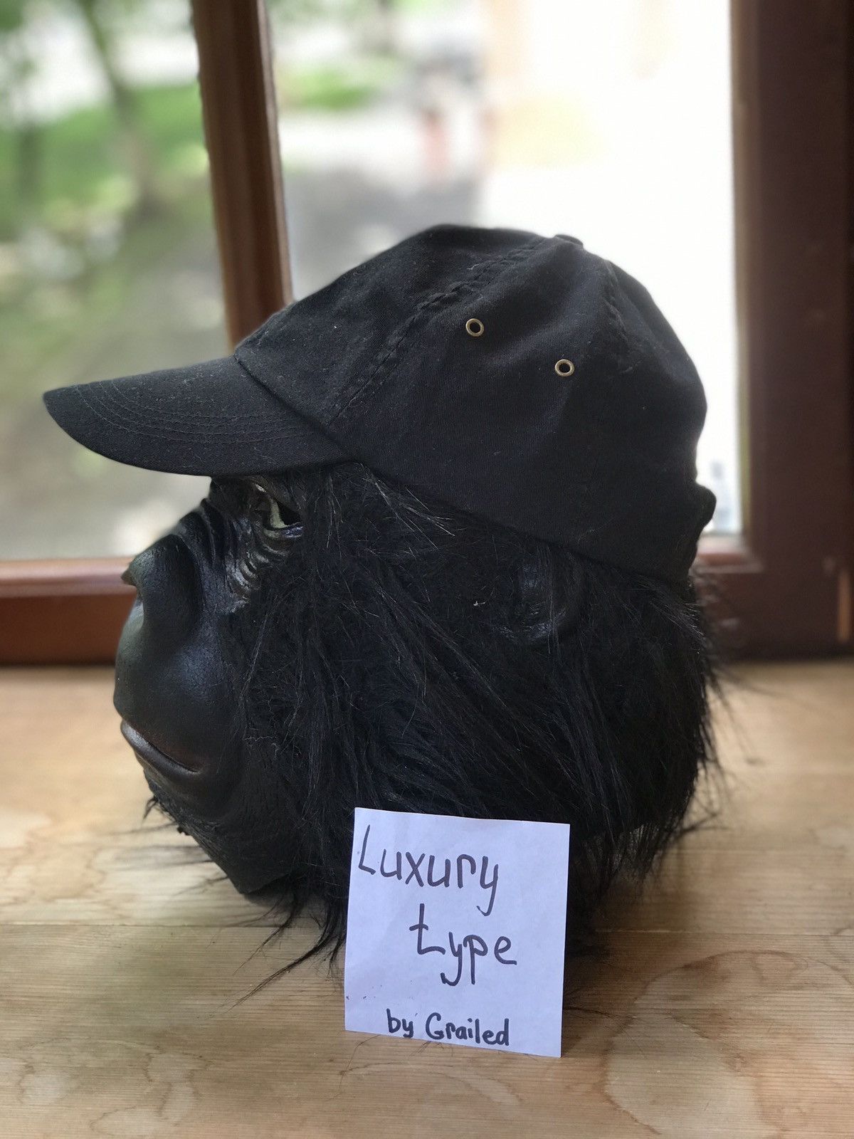 Vintage Anvil Cap Black Basic Vintage Without Logo