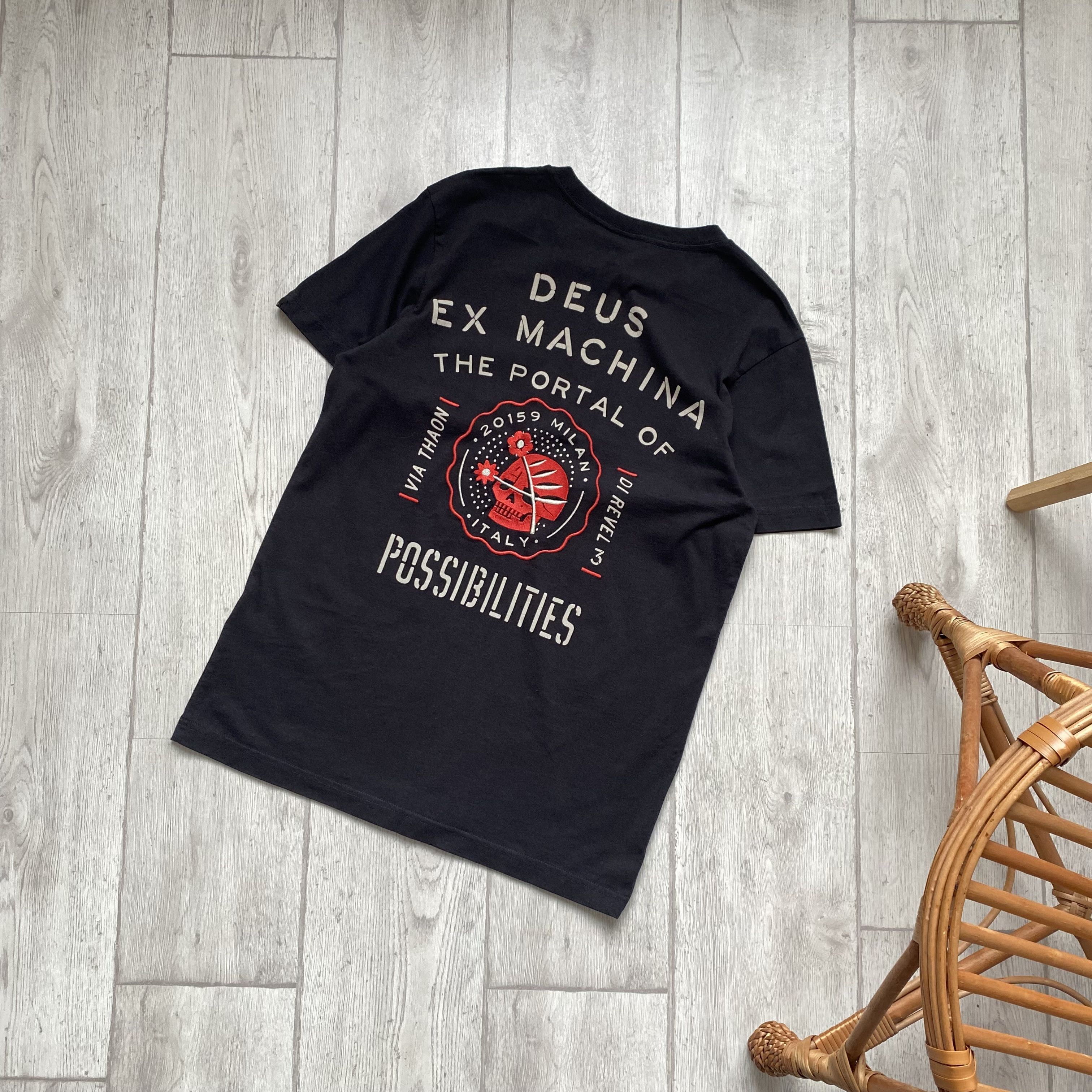 Deus Ex Machina Vintage Deus Ex Machina Rare Printed Tee 00 S Harley Hoodie, Sweatshirt | FlexRushtees.com