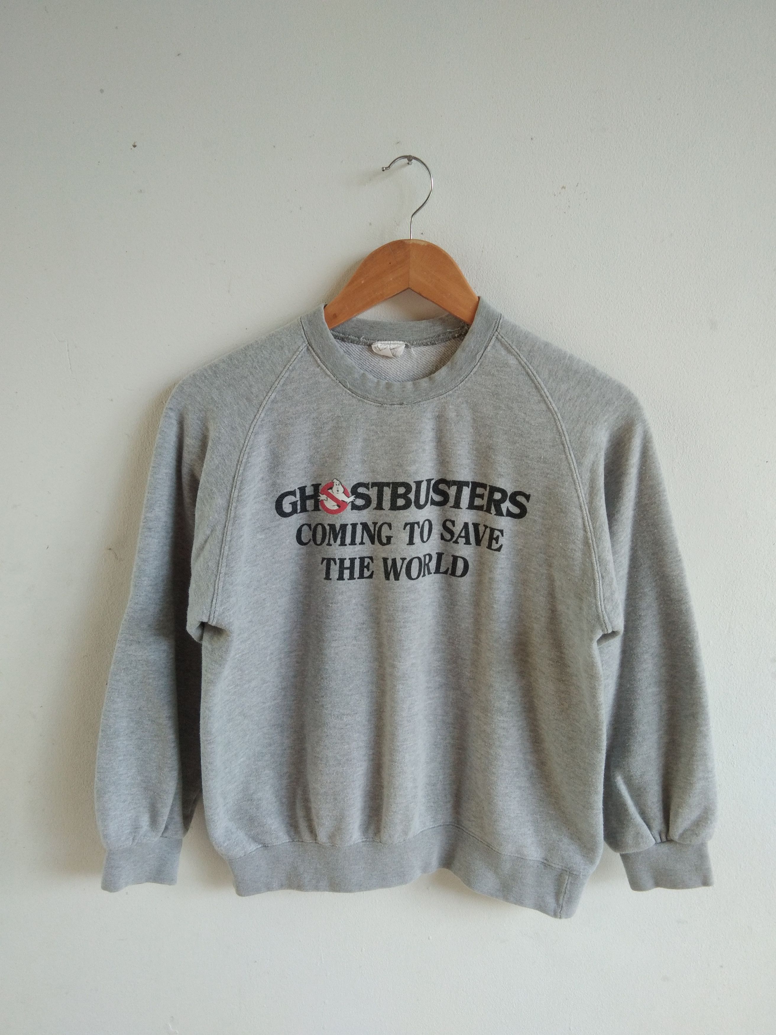 Vintage 80s 1984 Ghostbusters Movie Cartoon Sweatshirt
