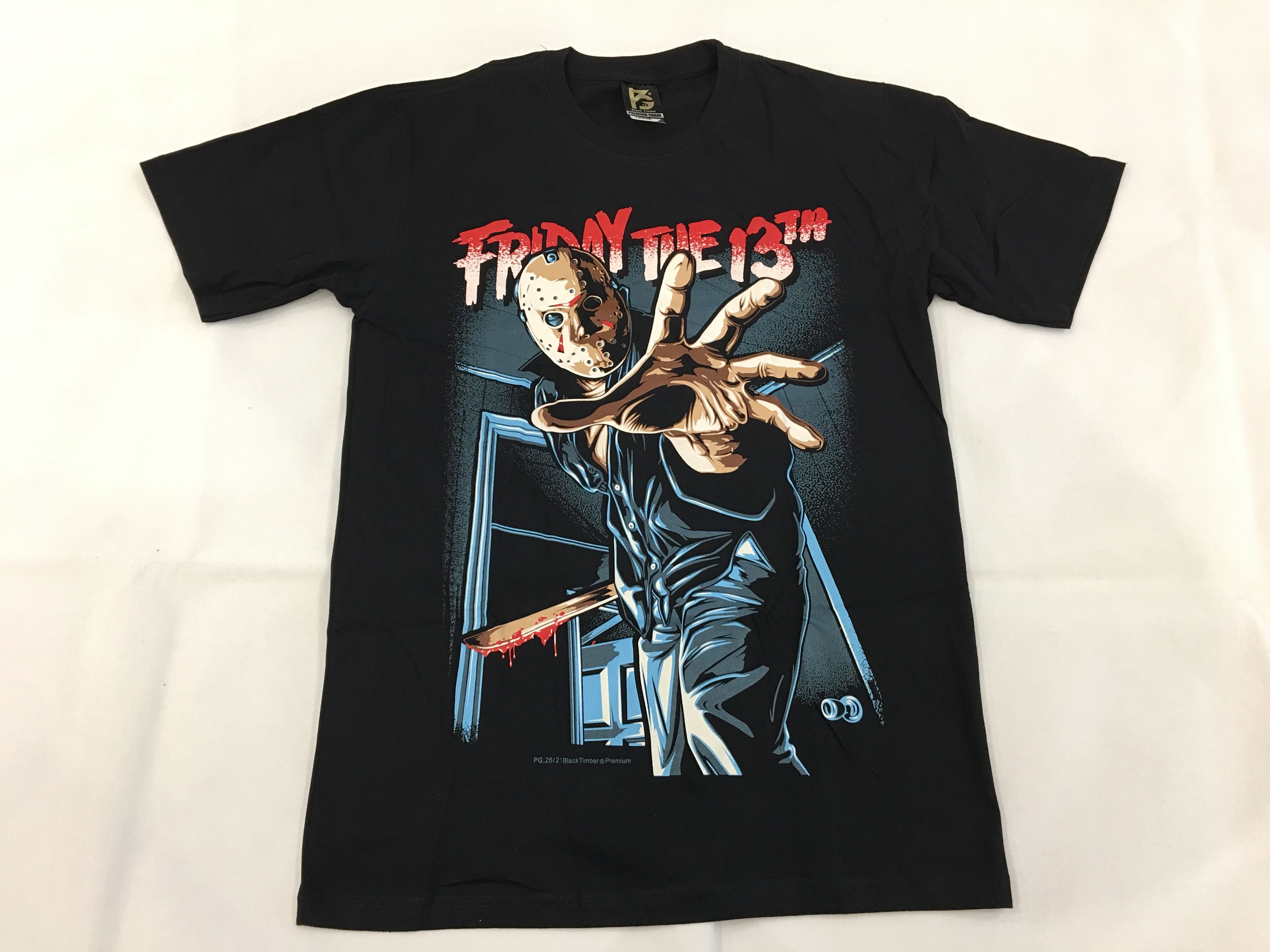 Other Friday 13th Jason Voorhees Graphic Tee Black Large