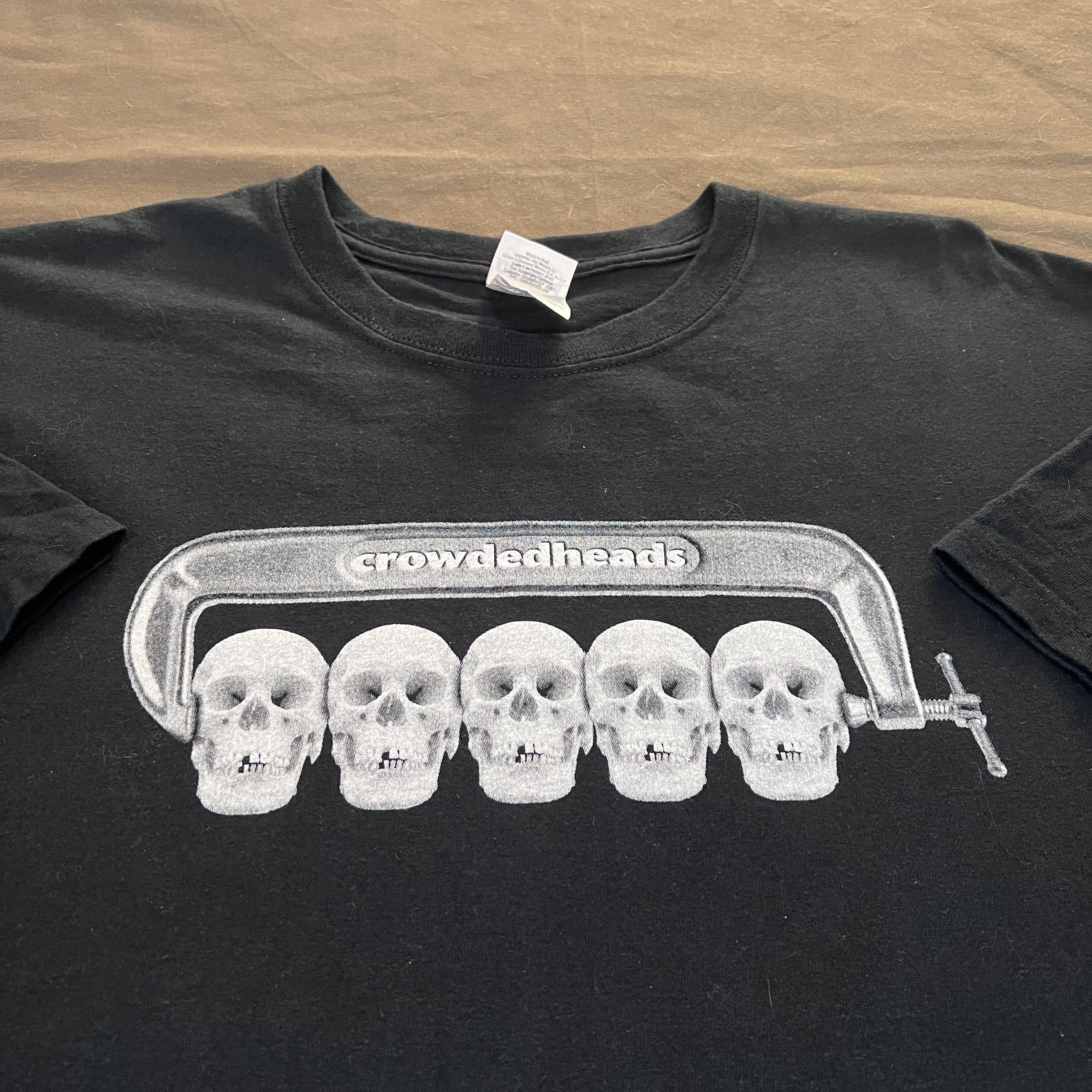 Vintage Y2k Crowded Heads Tour Promo Tee Xl Hoodie, Sweatshirt | FlexRushtees.com