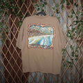 Rusty Xl Vintage Y2k Rusty Surf Ocean 1990s Abstract Art T Shirt