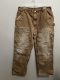 Vintage Carhartt Double Knees Thrashed Usa Made Grail