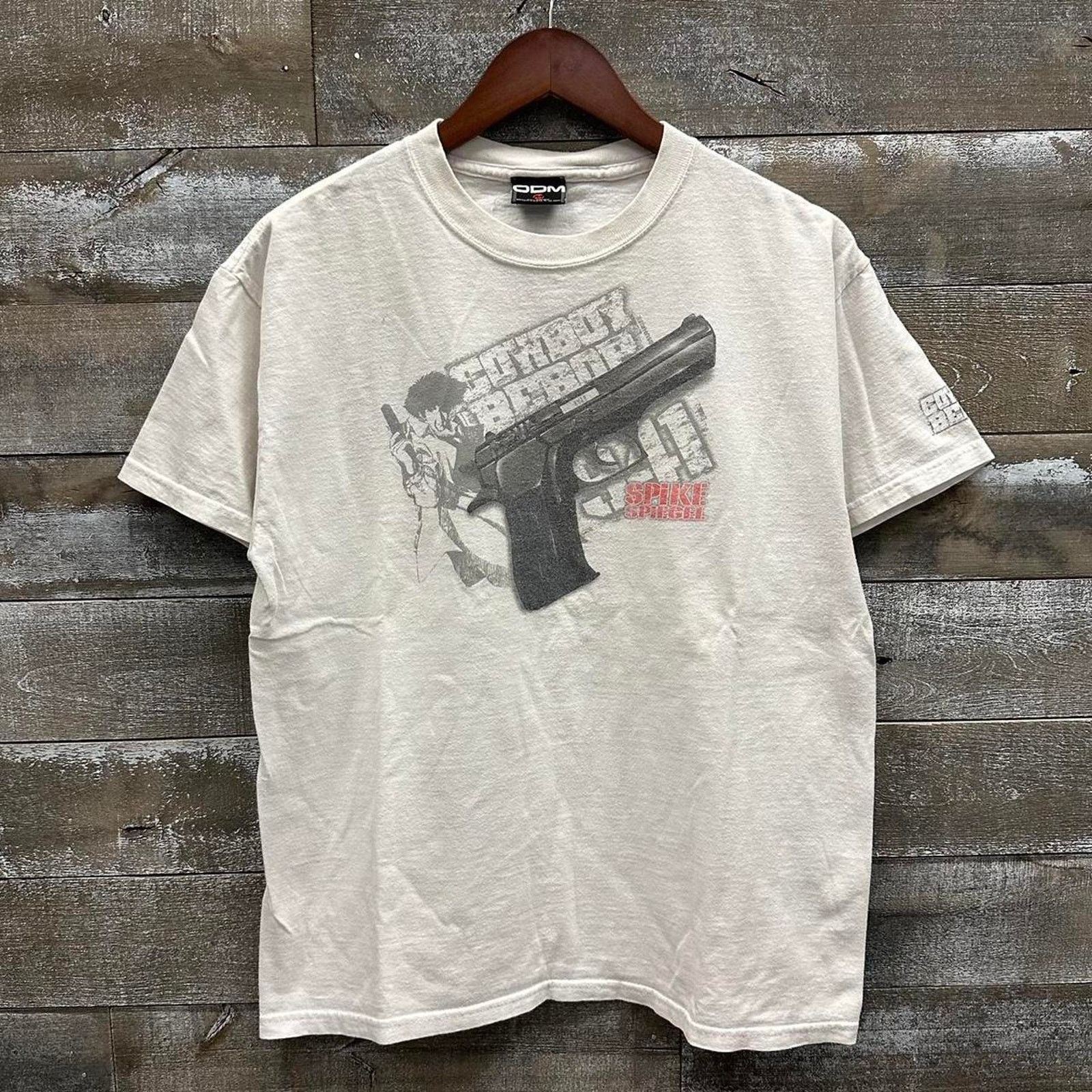 Vintage Cowboy Bebop Graphic Spike Spiegal Anime T Shirt M Hoodie, Sweatshirt | FlexRushtees.com