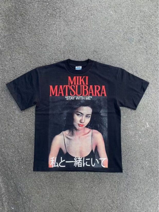 Vintage Miki Matsubara Stay With Me Bootlegtee T-Shirts, Hoodie, Sweatshirt | FlexRushtees.com