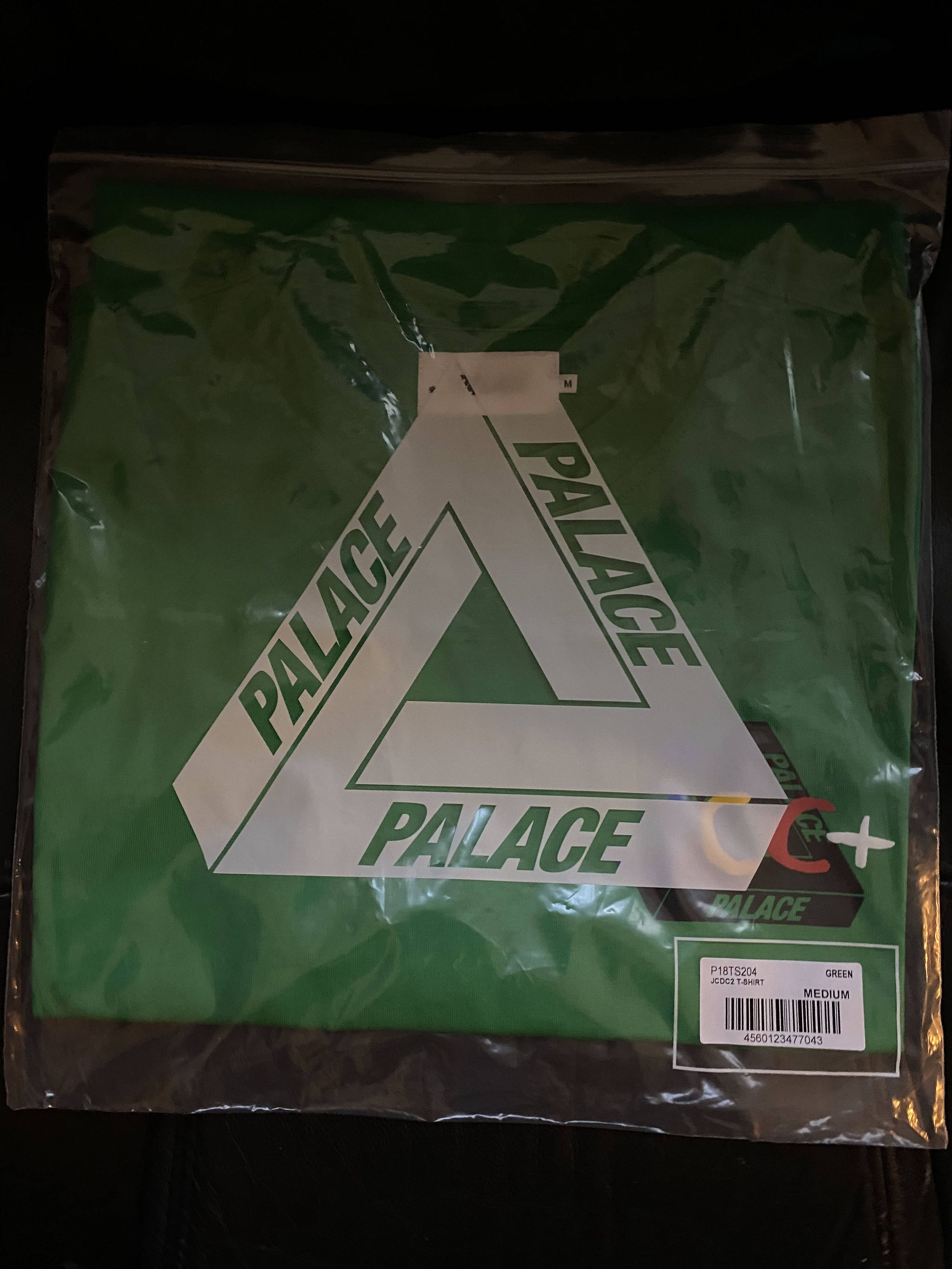 Palace Jcdc2 Tee Green Medium Hoodie, Sweatshirt | FlexRushtees.com
