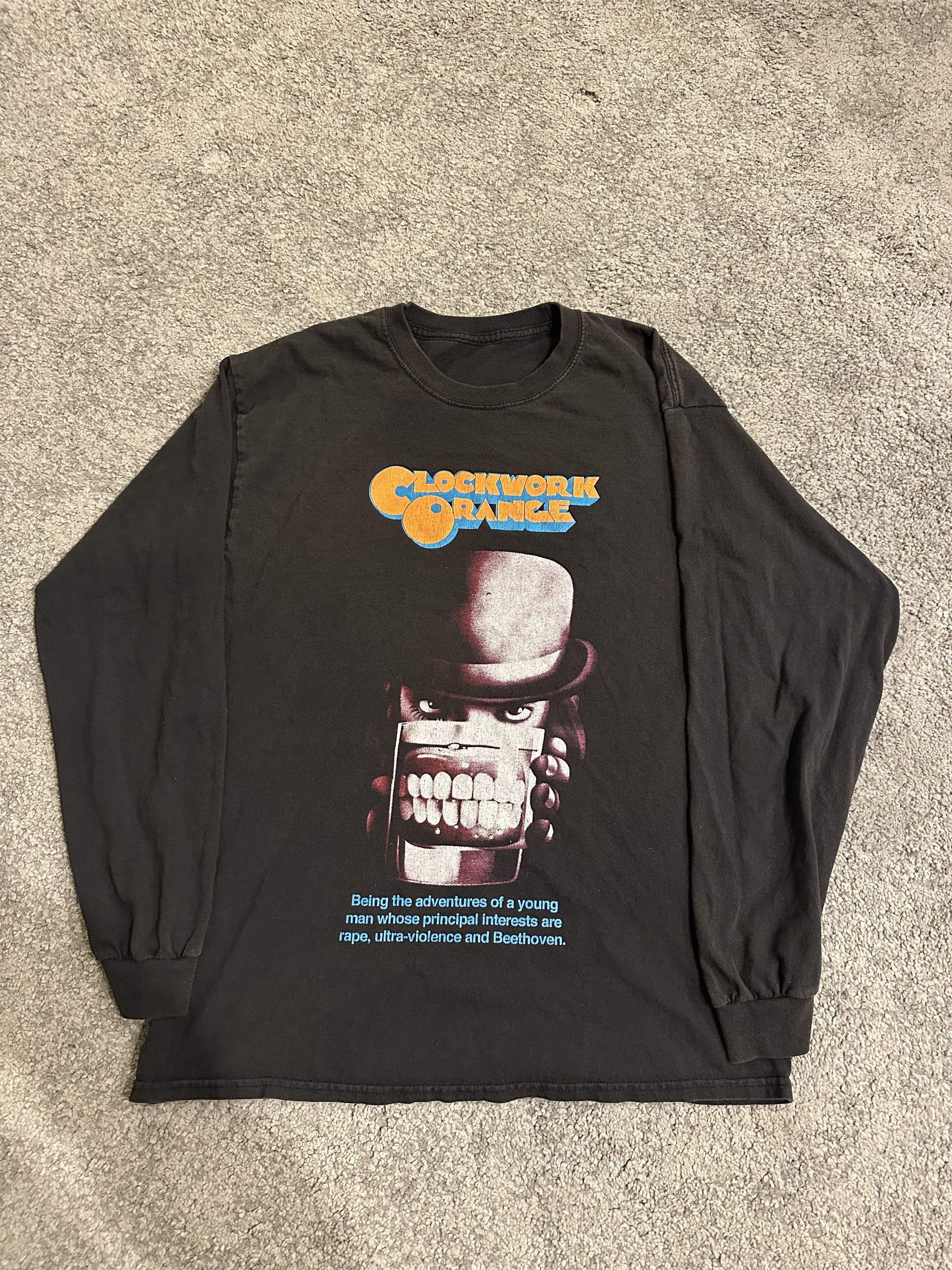 Rare Vintage Clockwork Orange Longsleeve Shirt