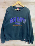 Davis Ben Davis College Logo Crew Sweatshirt