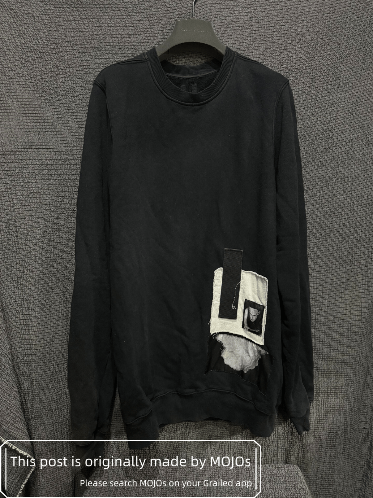 Owens Rick Owens 16aw Patches Sweatshirt Mojos185711
