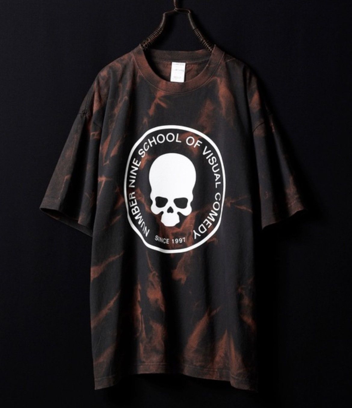 N Ine Number Nine School Of Visual Bleach Tee Size 2 Hoodie, Sweatshirt | FlexRushtees.com
