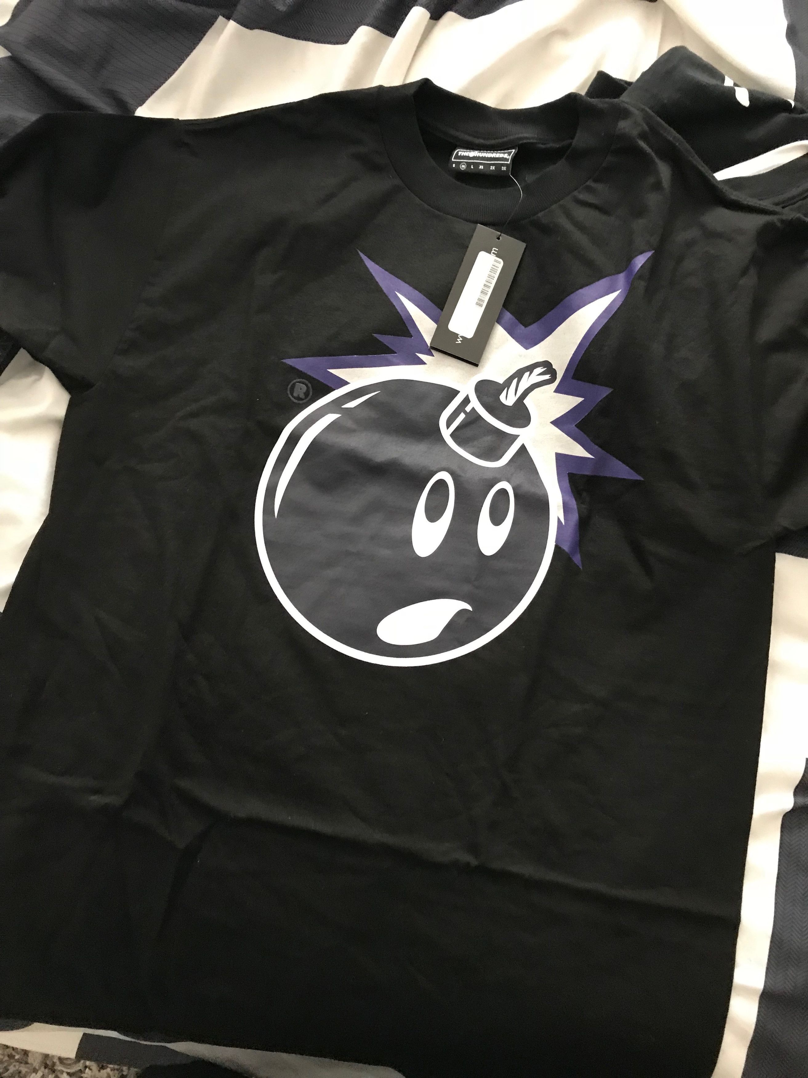 The Hundreds Purple Adam Shirt Hoodie, Sweatshirt | FlexRushtees.com