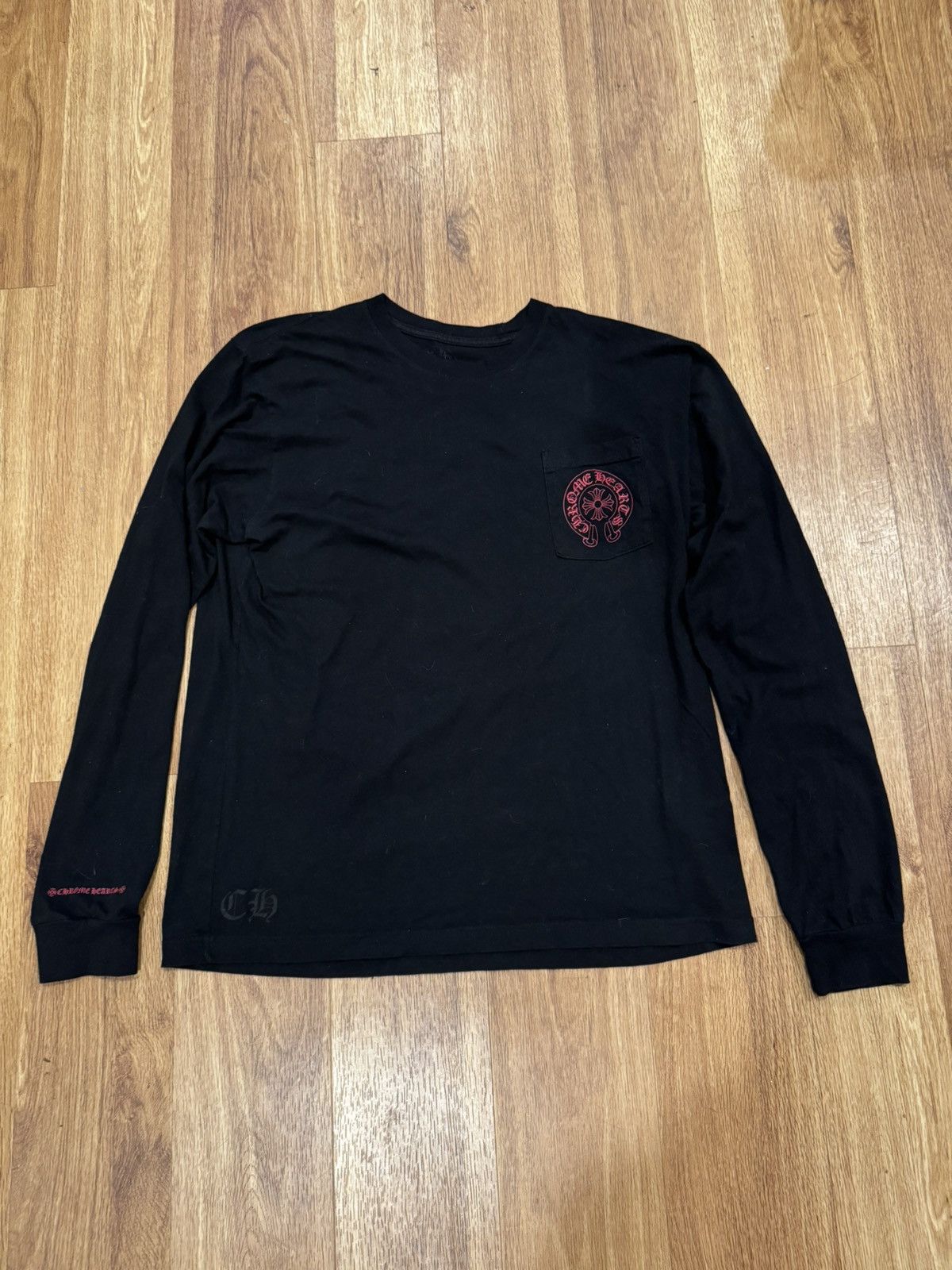 Hearts Chrome Hearts Staff Tee Red Hoodie, Sweatshirt | FlexRushtees.com