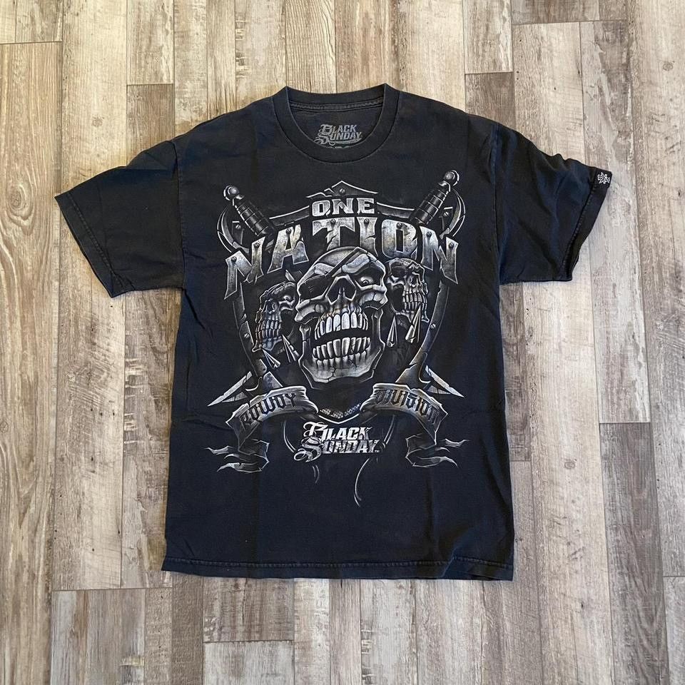 Vintage Raiders Black Sunday Graphic Tee