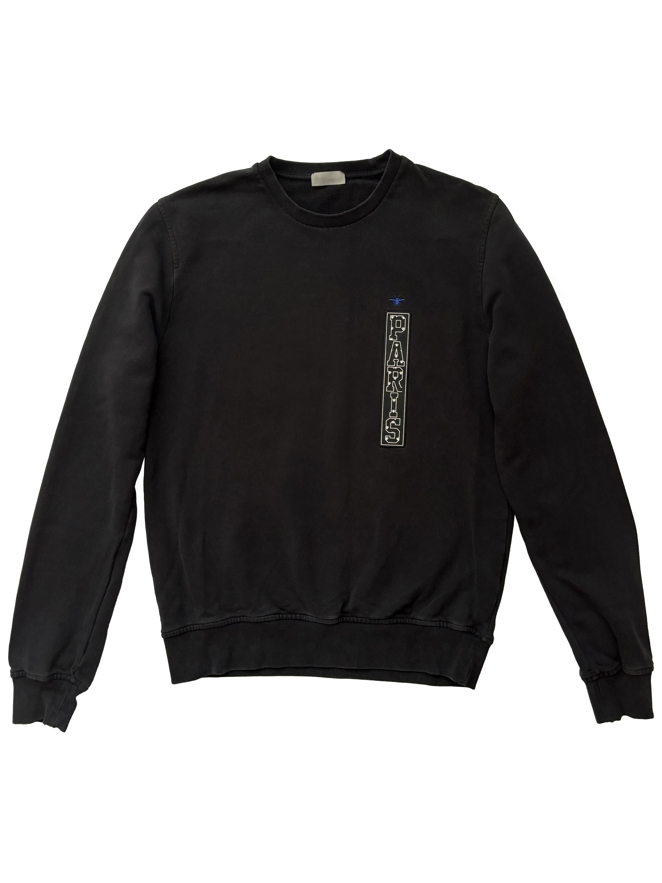 Quick Sale Dior Black Paris Crewneck Sweatshirt T-Shirts, Hoodie | FlexRushtees.com