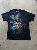 Vintage 00s Ed Hardy Bootleg Tee All Over Print Hoodie, Sweatshirt | FlexRushtees.com