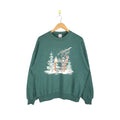 Vintage Crewneck Winter Bird Jerzees Snow Winter Bold Printed Large T-Shirts, Hoodie, Sweatshirt | FlexRushtees.com