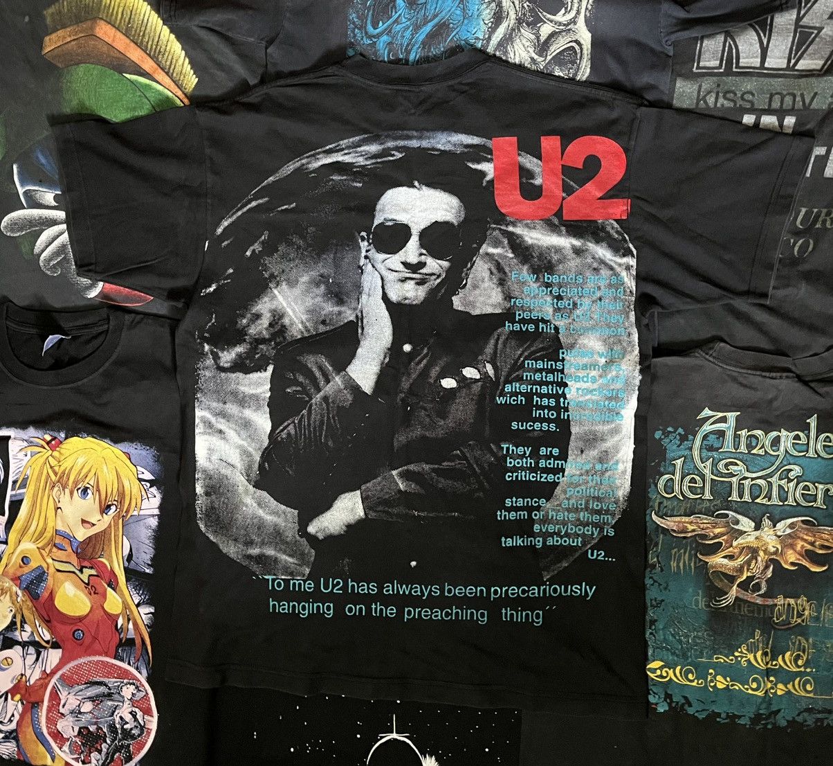 Band Tees Vintage U2 Bootleg Tee Hoodie, Sweatshirt | FlexRushtees.com
