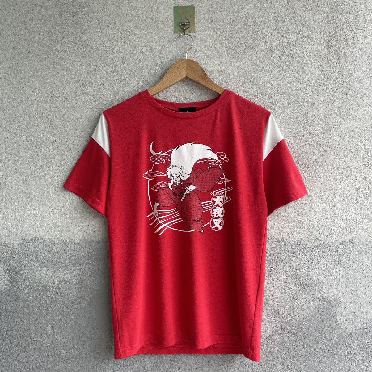 Japanese Brand X Vintage Vintage Y2k Inuyasha Anime Tee Shirt Hoodie, Sweatshirt | FlexRushtees.com
