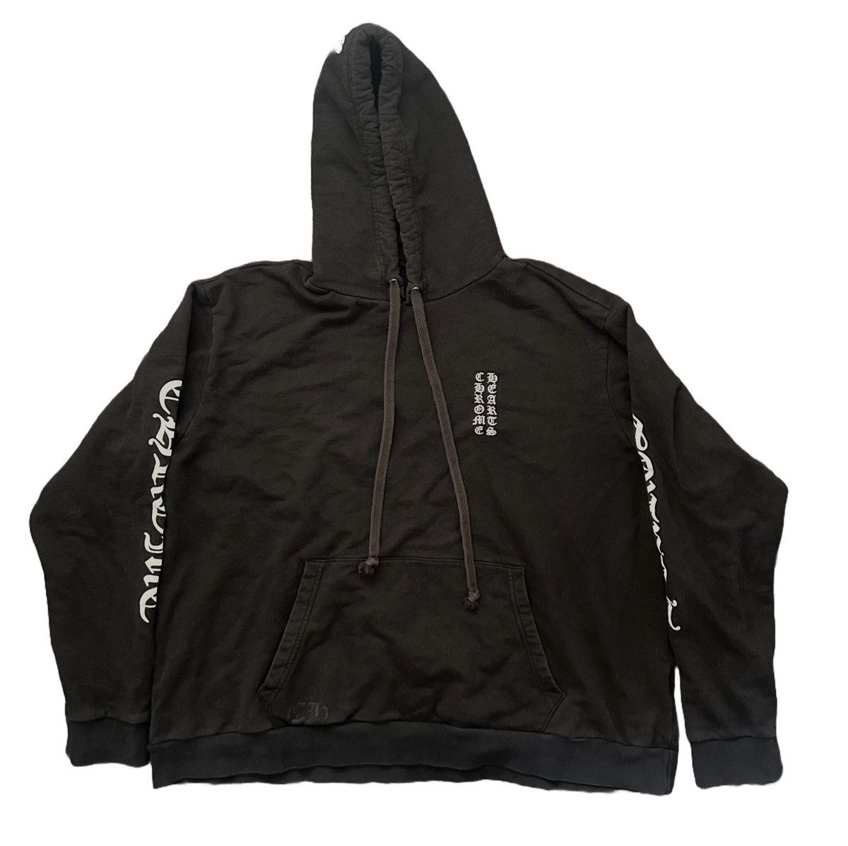 Hearts Chrome Hearts Fuck You Vertical Logo Hoodie Xxl