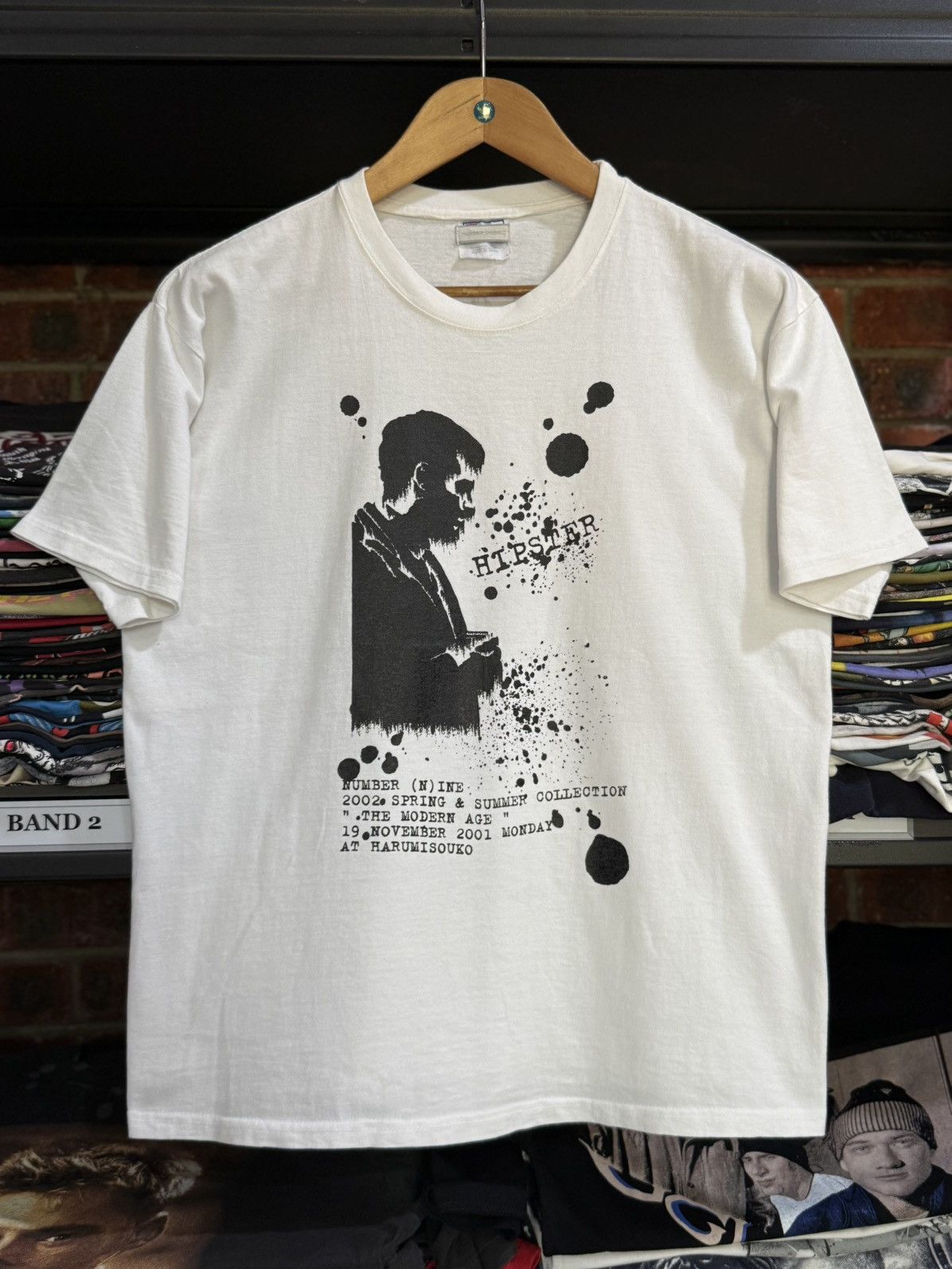 Number N Ine Rare Vintage Number Nine Spring Summer Collection Staff Tee Hoodie, Sweatshirt | FlexRushtees.com